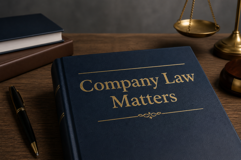 Company Law: The Legal Foundation of Business Operations