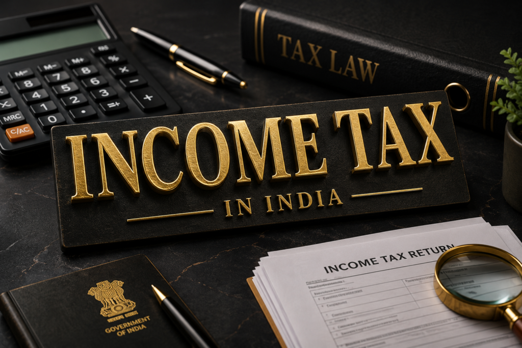 Income Tax in India: A Complete Guide to Taxation, Compliance, and Legal Obligations