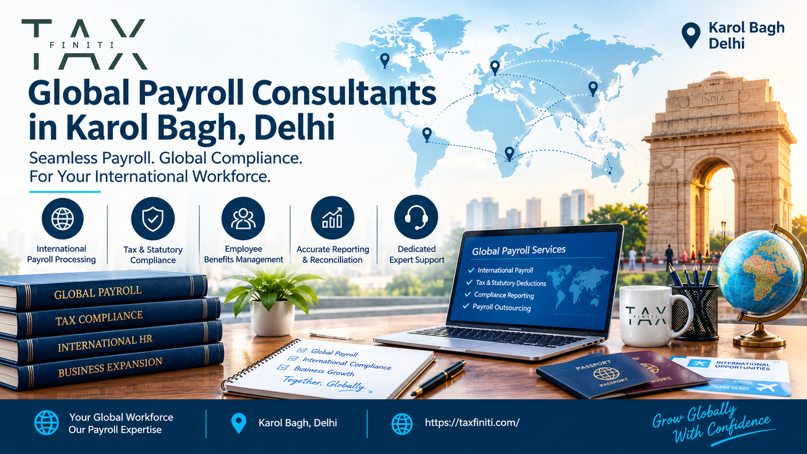 Global Payroll Consultants in Karol Bagh, Delhi
